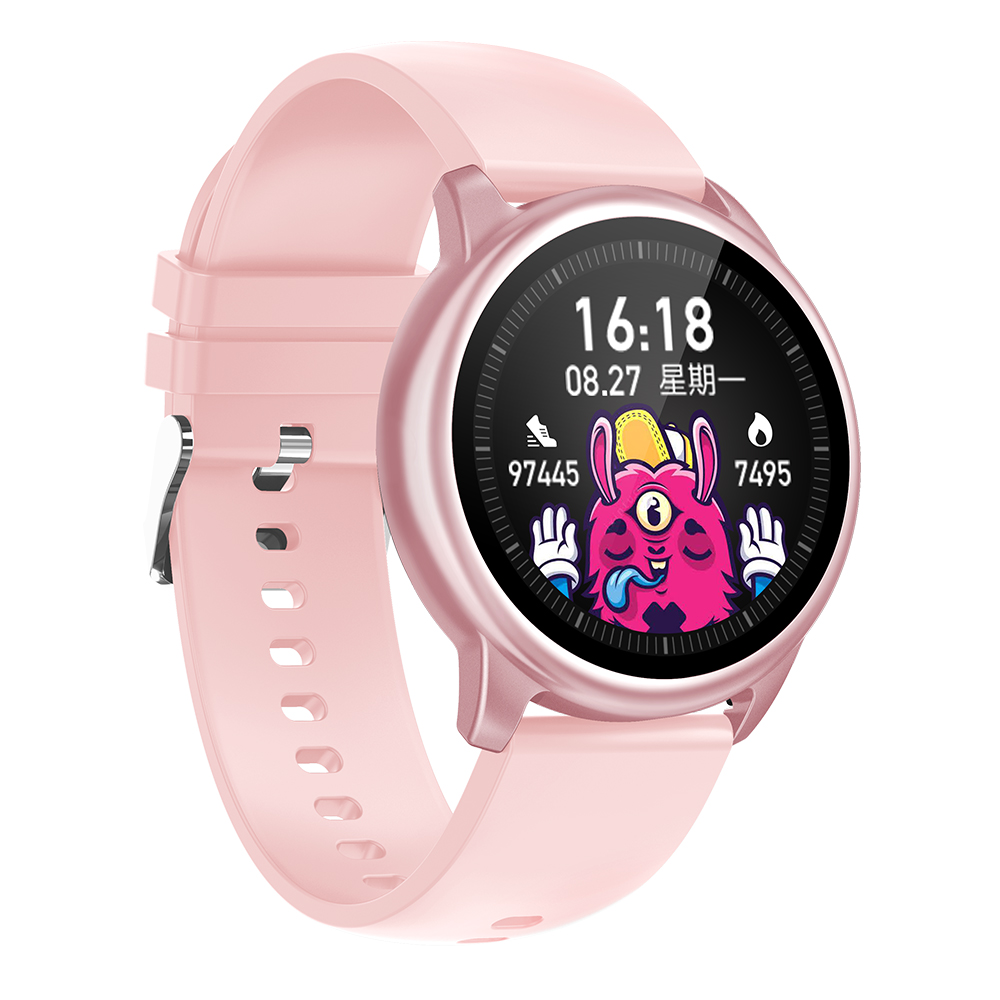 Health monitoring smartwatch photographed on a factory bench